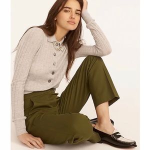 J. Crew ~ 365 Olive Green Crop Pants